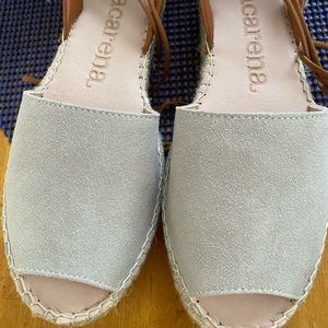 Macarena suede NEVER WORN espadrilles